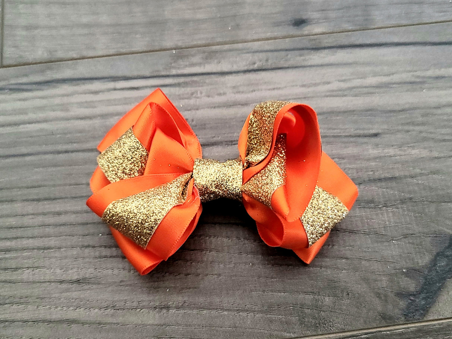 Halloween Orange and Black Tutu Set