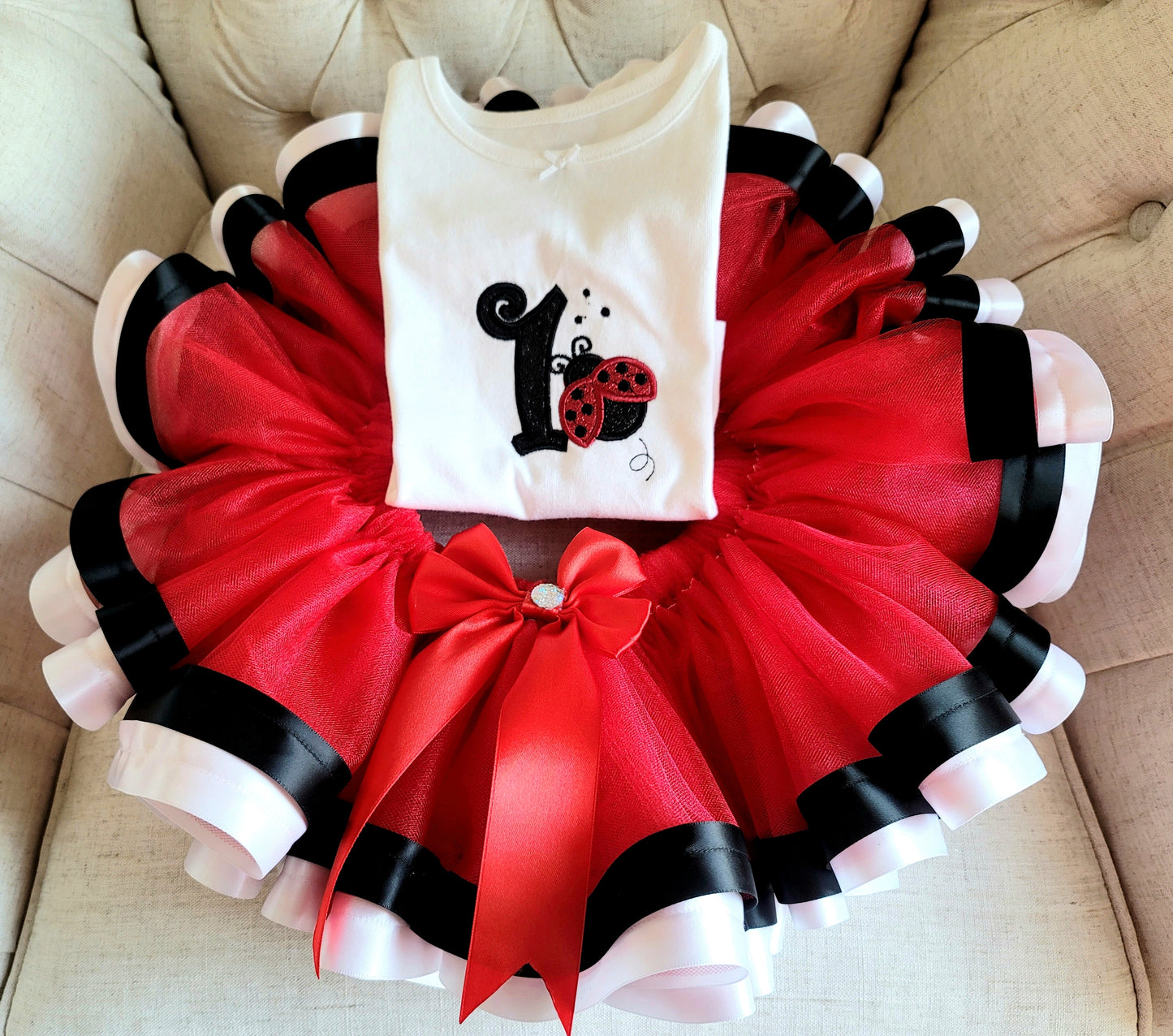 Ladybug Tutu Set