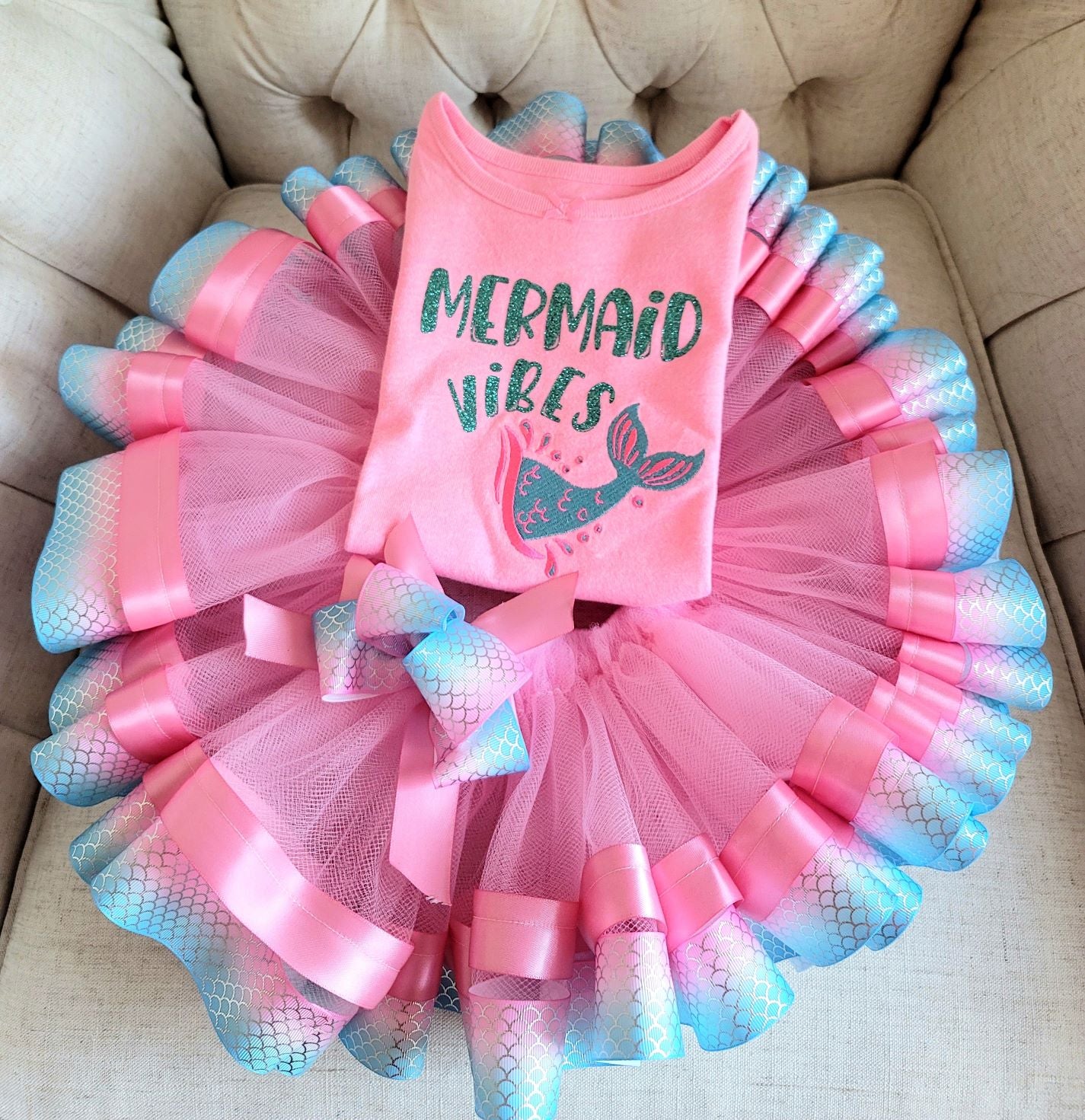 Mermaid Vibes Tutu Set