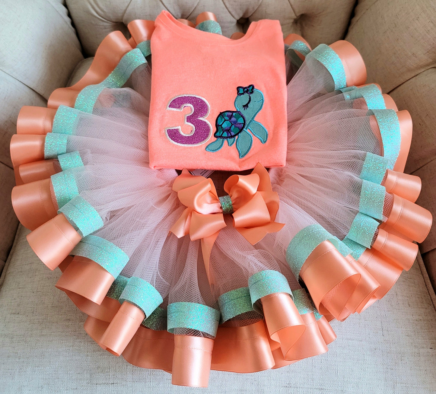 Sea Turtle Tutu Set