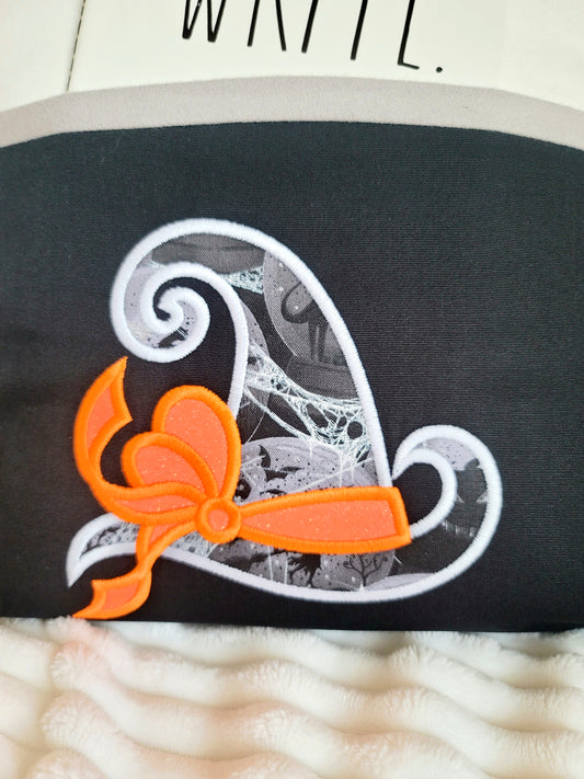 Halloween Hat Pocket Pillow Case