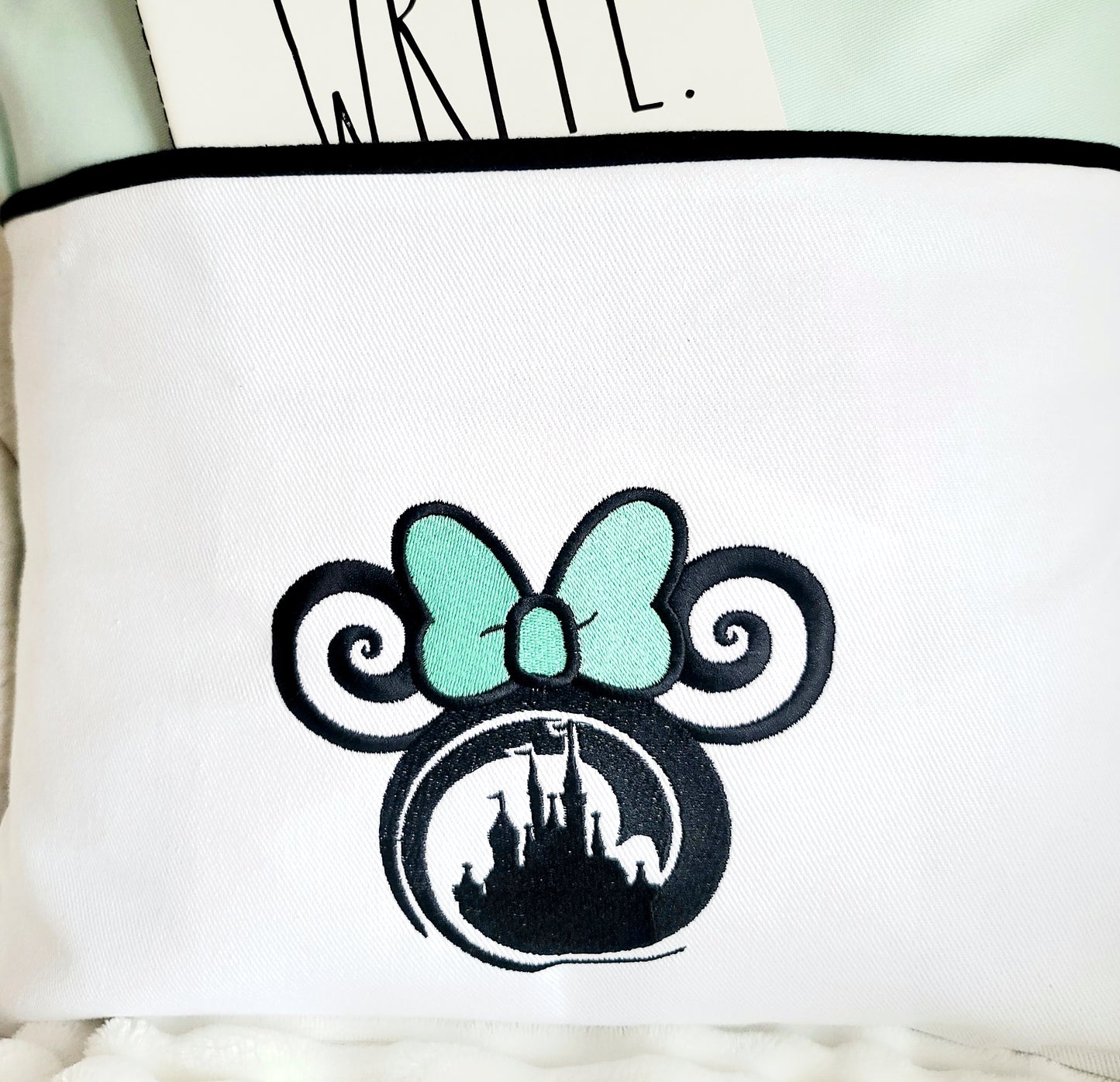 Mint Custom Pocket Pillow Case